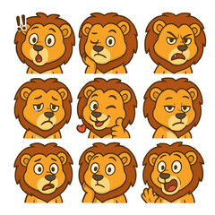 lion emotions set icons cartoon vector
vector set collection cartoon animals illustration on white background
cartoon collection lion
Collection of 9 cartoon animals