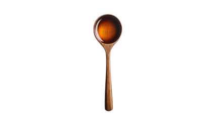 High-resolution image of a single sauce ladle, centered on white background with no other objects --ar 16:9