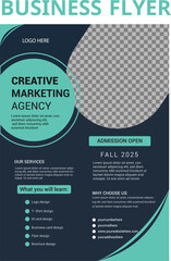 Business flyer design .