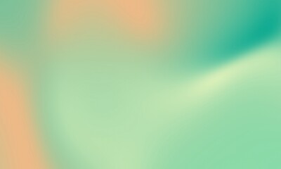 green, peach and cream gradient background