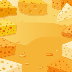 Cheese Background Pattern