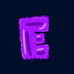 Foil balloons letter E, letter E , shiny foil balloon fonts , foil balloons fonts a to z .