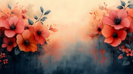 Elegant floral display with beautiful blooms against a textured surface. Ideal for adding charm and sophistication to projects.