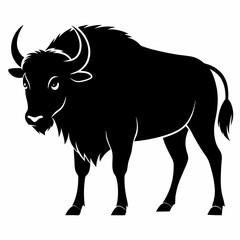 Buffalo Silhouette Vector File