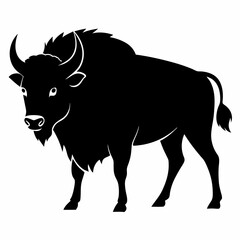 Buffalo Silhouette Vector File