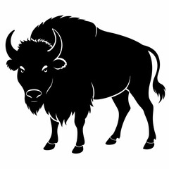 Buffalo Silhouette Vector File