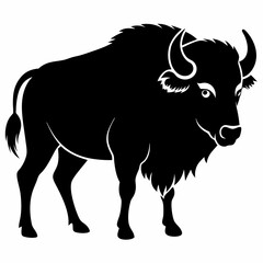 Buffalo Silhouette Vector File