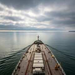 Obraz premium ship in the sea