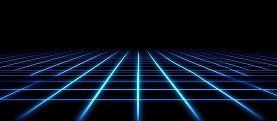 Futuristic grid pattern