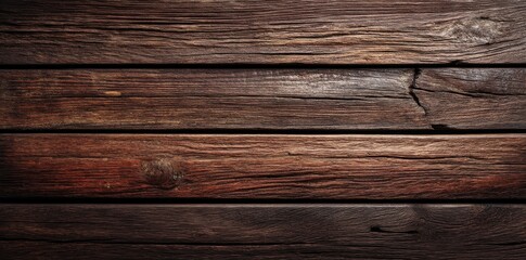 Fototapeta premium The background features a dark wooden texture, a rustic three-dimensional wood texture, and a modern wooden facing