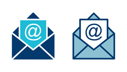 Mail vector vector icon isolated on white background. E-mail icon. Envelope illustration. Message