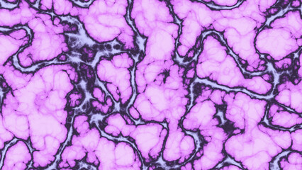 Vibrant Purple and Black Organic Vein and Cells Texture – Abstract High-Contrast Background for Design Projects