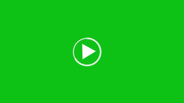 video play on off button icon concept. play button sign. media play icon. play icon hd video. video scroll animation. play start symbol..