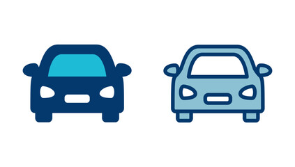 Car icon vector isolated on white background. Car icon vector.