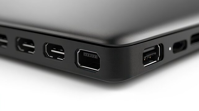 Mini computer with various ports