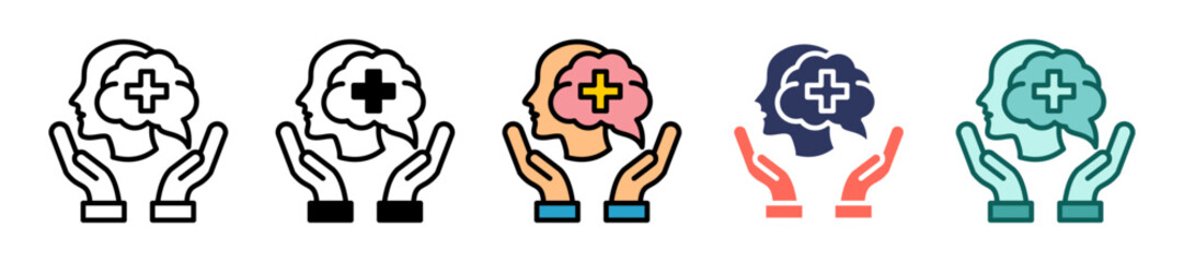 Mental Health multiple icon