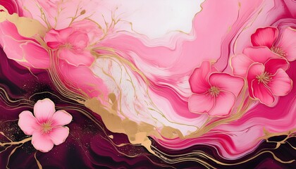 Abstract marble marbled stone ink liquid fluid painted painting texture luxury background b (3)