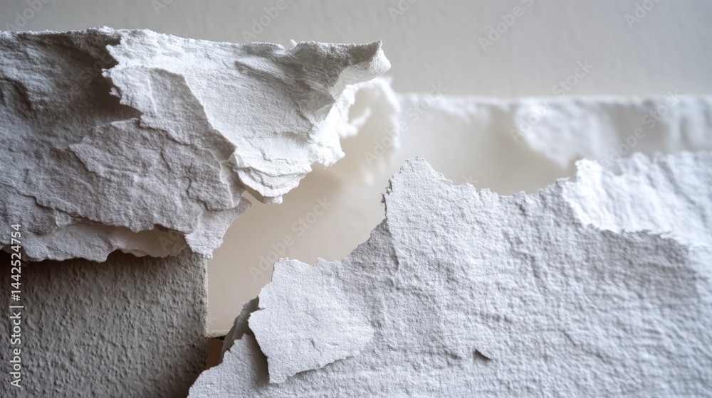 Aufkleber delicate brushstrokes grace a textured off-white canvas, beautifully captured in soft natural light,
