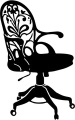vector illustration of a chair