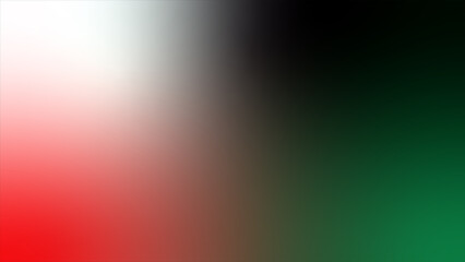 Abstract Gradient Blend with Red Green and Black Subtle Transition