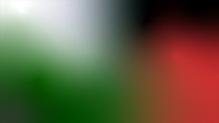 Abstract color gradient background with national flag colors inspiration