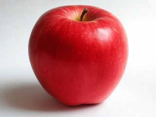 Red apple isolated on a white background