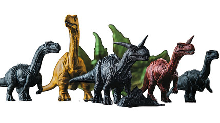 Fototapeta premium Set of Dinosaurs