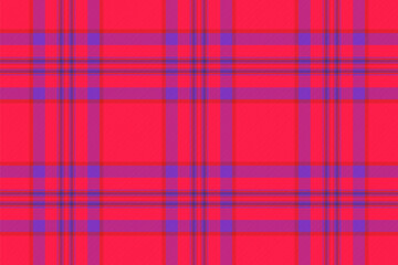 Vibrant red and purple plaid pattern.  Perfect for textile design, fashion, websites, or backgrounds.  A bold, geometric texture with a modern feel.