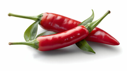 Chilli Isolated on White