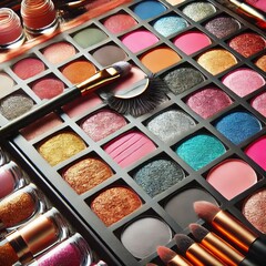 Eyeshadow creating bold statement looks