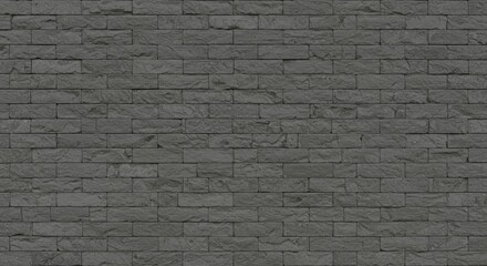 Gray brick wall texture