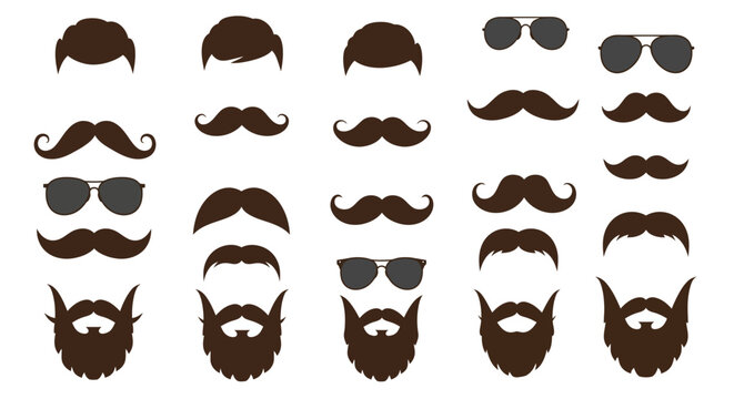 Collection of Stylish Mustaches Beards and Hairstyles