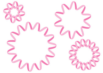 リボンのフレームセット