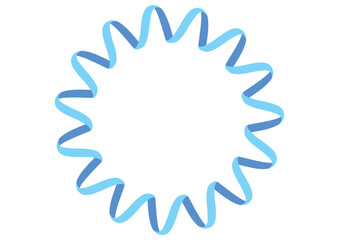 リボンのフレーム