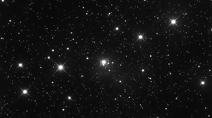 Obraz premium Starry night sky, celestial view