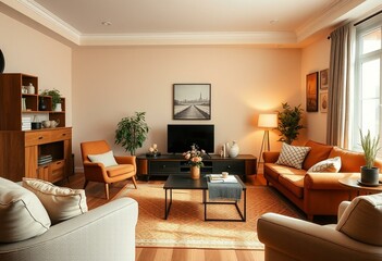 Cosy living room interior