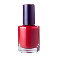 Fototapeta premium Nail polish isolated on transparent background 