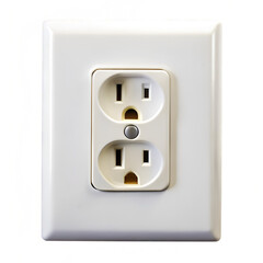 Outlet isolated on transparent background 