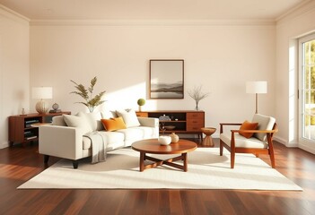 Cosy living room interior
