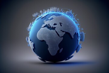 Earth globe Planet Save earth Go green Photo