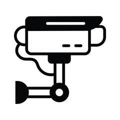 Grab this amazing glyph style icon of cctv camera