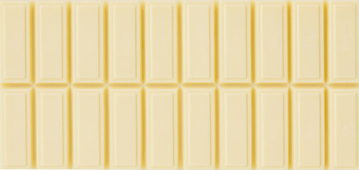White  Chocolate bar textured background. Vanilla Chocolate macro.  Pattern. Chocolate texture