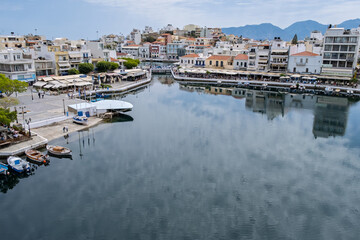 Lac Voulismeni à Agios Nikolaos, Crète