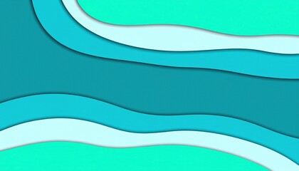 Dynamic flowing patterns of paper waves abstract design graphic art modern environment artistic viewpoint visual concept for creative projects