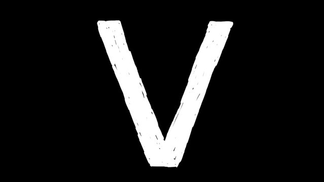 Letter V