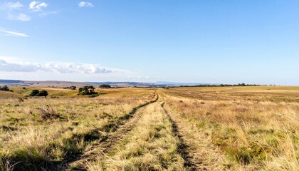 Obraz premium Explore scenic nature trail open landscape photography rural environment wide-angle view tranquility