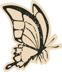 Vintage Paper Butterfly