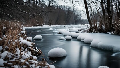 Snowy River in the Winter