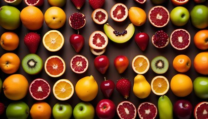 Vibrant Fruit Still Life
