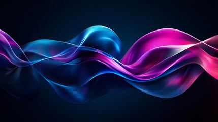 Abstract Flowing Colors